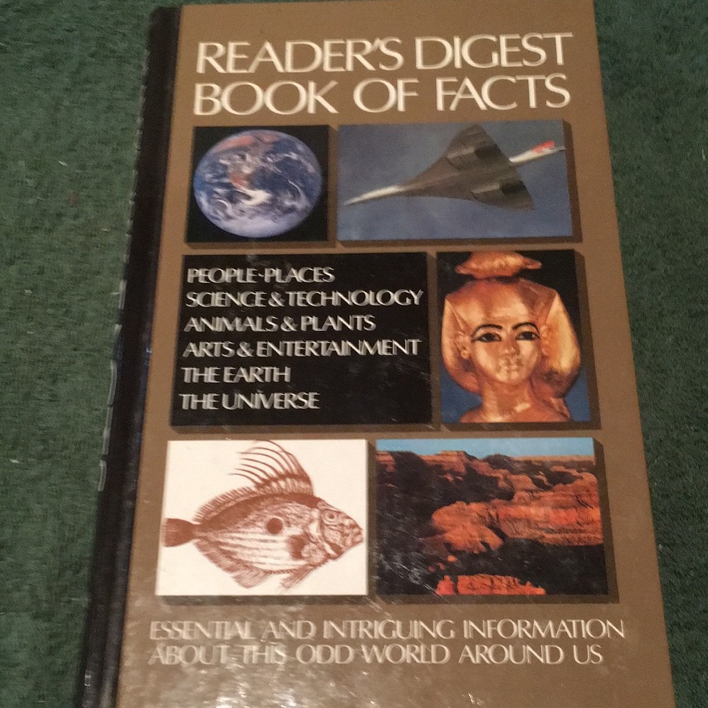 “Reader’s Digest Book of Facts” Hardcover